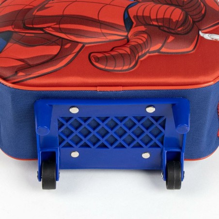 Trolley per la Scuola Spider-Man Azzurro 3D