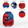 Trolley per la Scuola Spider-Man Azzurro 3D