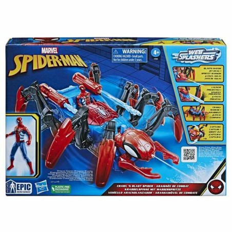 Playset di Veicoli Hasbro Spiderman Lancia proiettili