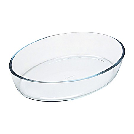 Pirofila da Forno Pyrex Classic Vidrio Trasparente Vetro Ovalada 40 x 28 x 7 cm (4 Unità)