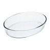 Pirofila da Forno Pyrex Classic Vidrio Trasparente Vetro Ovalada 40 x 28 x 7 cm (4 Unità)