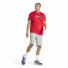 Maglia a Maniche Corte Uomo Reebok Graphic Series Rosso