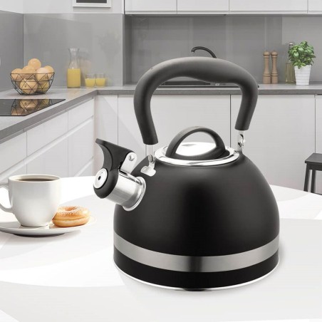 Teiera Feel Maestro MR-1336-BLACK Nero Acciaio inossidabile 1,8 L