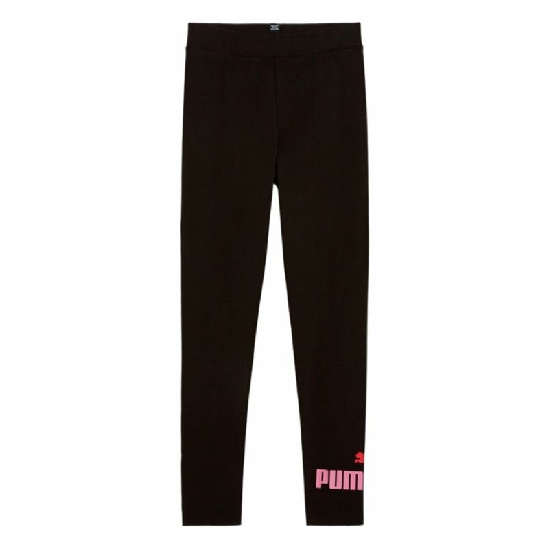 Leggings Sportivi per Bambini Puma Essentials Logo G Nero