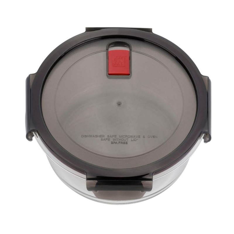 Porta pranzo Zwilling Gusto Trasparente Vetro Plastica 1,3 L Rotondo