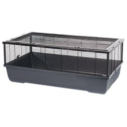 Gabbia INTER-ZOO Bernie black Metallo Plastica 100 x 39 x 54 cm