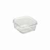 Set di scatole porta pranzo Bergner Walking Anywhere Vetro Borosilicato cuadradas Quadrato 320 ml 520 ml 800 Pagine Rosso