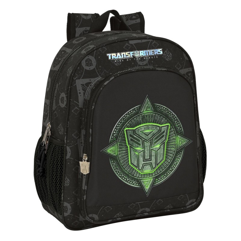 Zaino Scuola Transformers 32 x 38 x 12 cm Nero Zaino Scuola Transformers 32 x 38 x 12 cm Nero