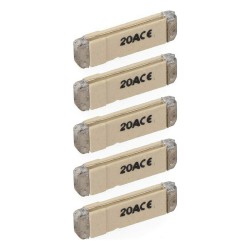 Fusibile EDM E62101 metropol 20 A 5 x 36 mm (5 Unità)