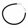 Bracciale Donna Cristian Lay 54778200 Nero Silicone (20 cm)