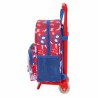 Trolley per la Scuola Spider-Man Rescue Azzurro Rosso 22 x 27 x 10 cm