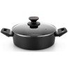 Casseruola Monix TITAN ROCK Ø 28 cm Nero