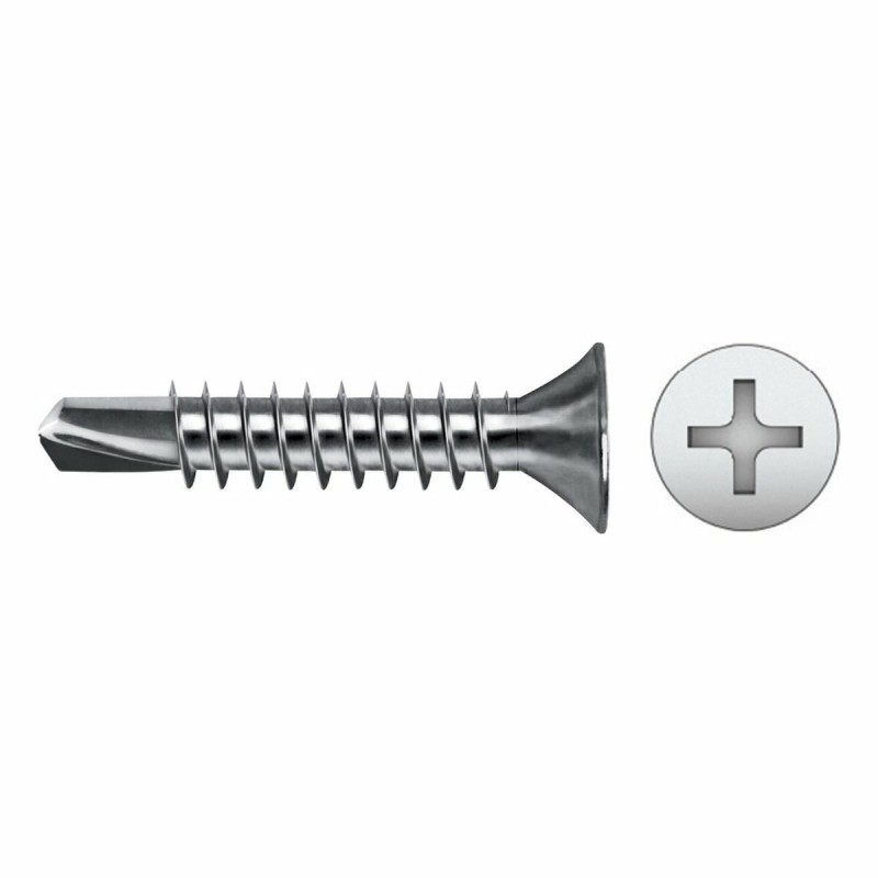 Scatola a viti CELO din/ref 7504p Ø 5,5 x 50 mm 250 Unità Zincato Scatola a viti CELO din/ref 7504p Ø 5,5 x 50 mm 250 Unità Zincato