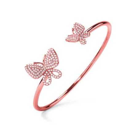 Bracciale Folli Follie Farfalle Argento puro (Ø 55 mm)