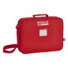 Borsa per la scuola Real Sporting de Gijón Rosso (38 x 28 x 6 cm)