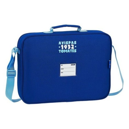 Borsa per la scuola Real Zaragoza Azzurro Azzurro Chiaro (38 x 28 x 6 cm)