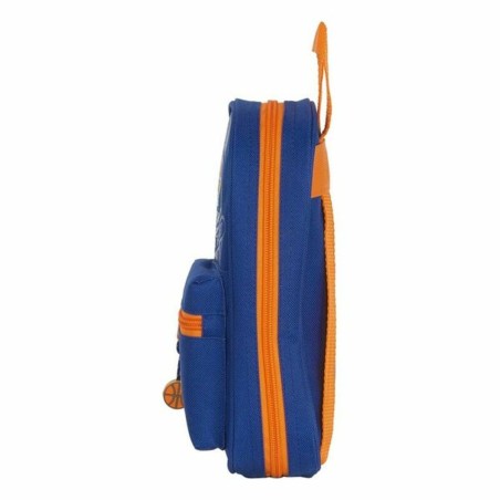 Astuccio Zaino Valencia Basket M847 Azzurro Arancio 12 x 23 x 5 cm