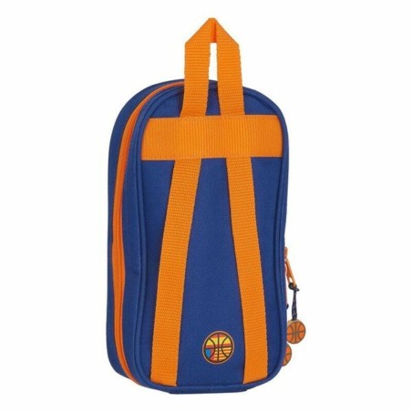 Astuccio Zaino Valencia Basket M847 Azzurro Arancio 12 x 23 x 5 cm
