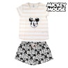 Pigiama Minnie Mouse Bianco (Adulti) Donna