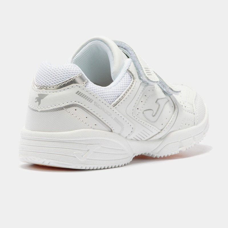 Scarpe Sportive per Bambini  SPORT SCHOOL JR 2102  Joma Sport WSCHOW2102V Bianco