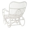 Sedia a Dondolo DKD Home Decor Bianco 75 x 85 x 85 cm