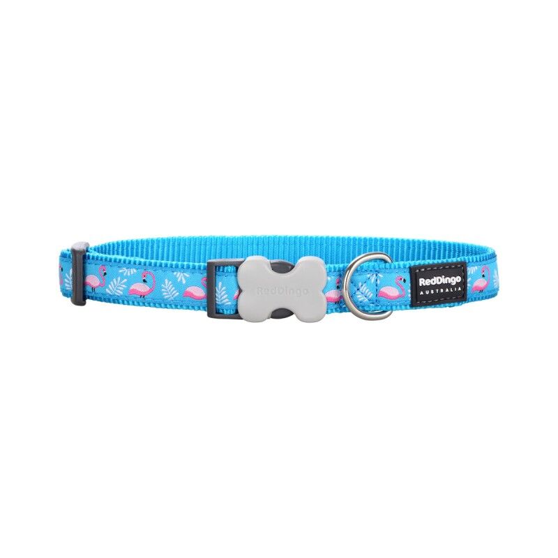 Collare per Cani Red Dingo Flamingo 20-32 cm Turchese Collare per Cani Red Dingo Flamingo 20-32 cm Turchese