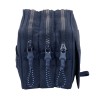 Portaoggetti Triplo Kappa Blue night Blu Marino 21,5 x 10 x 8 cm