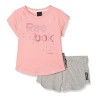 Tuta da Bambini Reebok G ES SS BK4374 Rosa