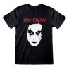 Maglia a Maniche Corte Unisex The Crow Face Nero