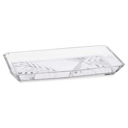 Vassoio Pasabahce 5798228 Trasparente Cristallo 16,5 x 2,6 x 27,5 cm