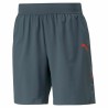 Pantaloni Corti Sportivi da Uomo Puma Power Colorblock 11" TR M Grigio scuro
