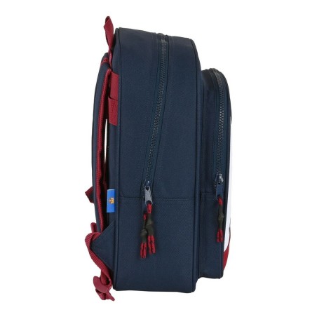 Zaino Scuola F.C. Barcelona Azzurro Rosso Granato (27 x 33 x 10 cm)