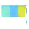 Astuccio Scuola Safta Azzurro Verde Giallo (21 x 10.5 x 2 cm)