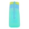 Astuccio Scuola Safta Azzurro Verde Giallo (18.5 x 7.5 x 5.5 cm)