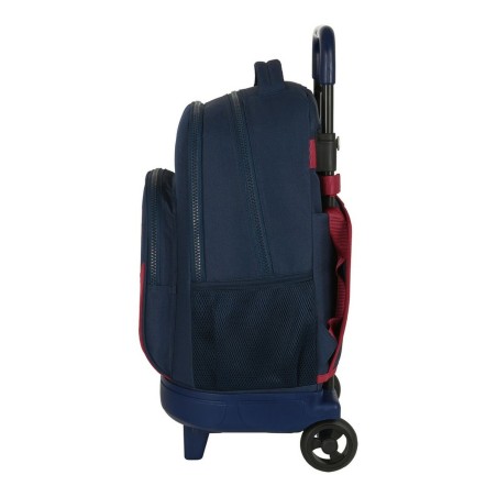 Trolley per la Scuola F.C. Barcelona Corporativa Azzurro Rosso Granato (33 x 45 x 22 cm)