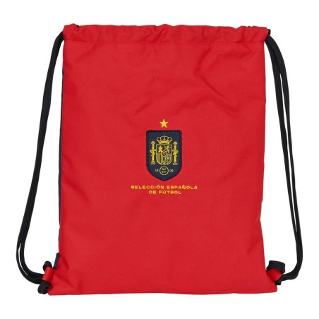 Zainetto con Cordini RFEF Azzurro Rosso 35 x 40 x 1 cm