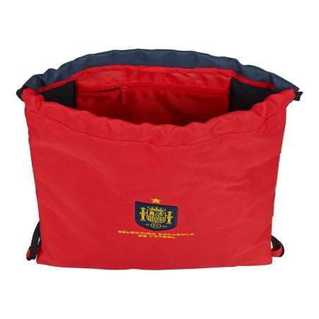 Zainetto con Cordini RFEF Azzurro Rosso 35 x 40 x 1 cm