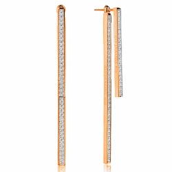Orecchini Donna Sif Jakobs SJ-E1035-CZ-RG 5 cm