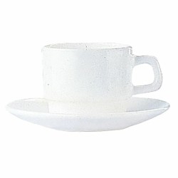 Set di Tazze Arcoroc Restaurant Bianco 250 ml 6 Pezzi