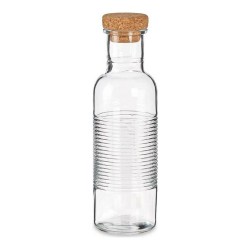 Borraccia Pasabahce Hoop Trasparente Naturale Sughero Vetro 1,07 L