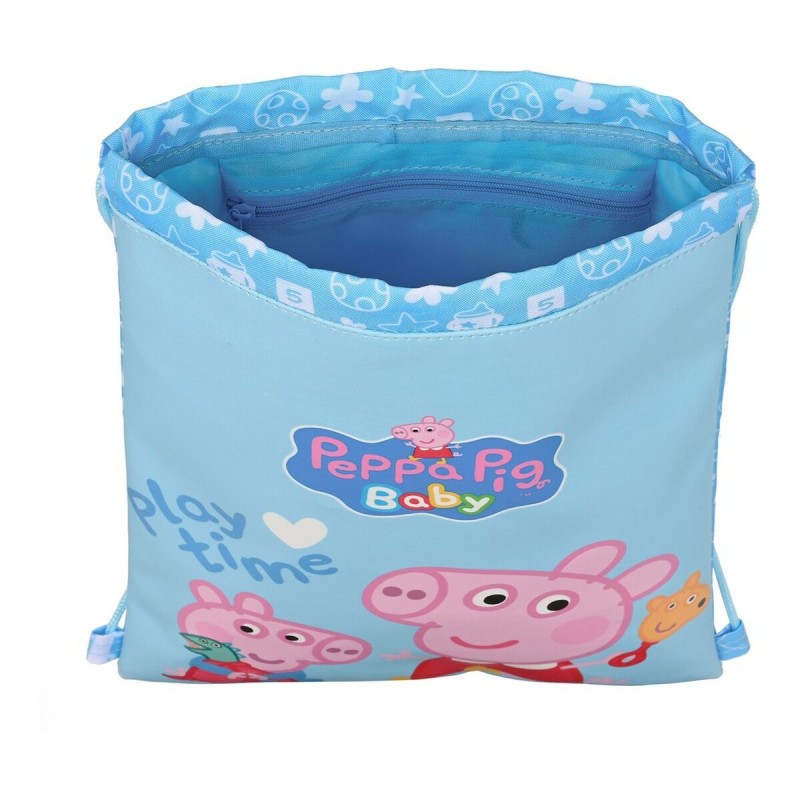 Zainetto con Cordini Peppa Pig Baby (26 x 34 x 1 cm) Zainetto con Cordini Peppa Pig Baby (26 x 34 x 1 cm)