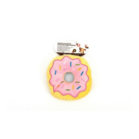 Peluche per cani Gloria Frosty 3 x 5 x 14 cm Ciambella Rosa