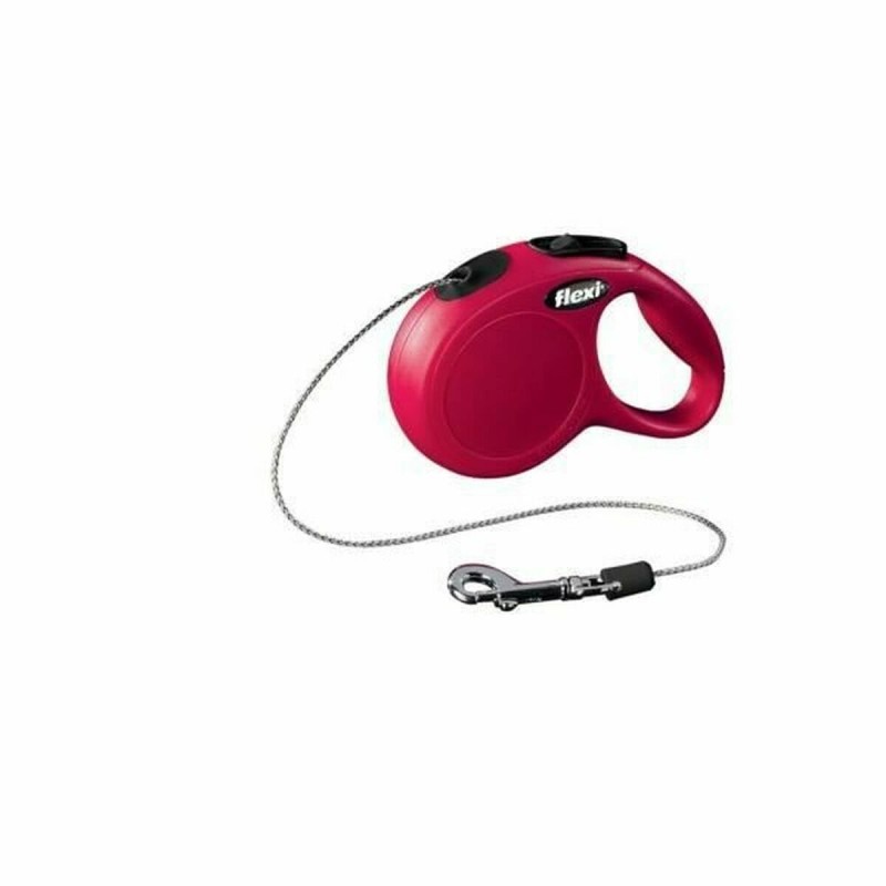 Guinzaglio per Cani Flexi New Classic 8 m Rosso Taglia S Guinzaglio per Cani Flexi New Classic 8 m Rosso Taglia S