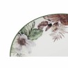 Piatto Piano DKD Home Decor Fiori Porcellana (27 x 27 x 2 cm)