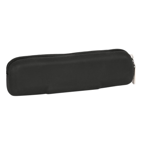 Astuccio Scuola Real Madrid C.F. Nero Bianco (20 x 5.5 x 2 cm)