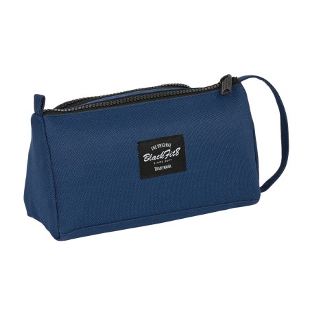 Astuccio Scuola BlackFit8 Urban Nero Blu Marino 20 x 11 x 8.5 cm