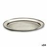 Vassoio Kinvara 2037-30 Argentato Acciaio inossidabile 30 x 2 x 20 cm (24 Unità)