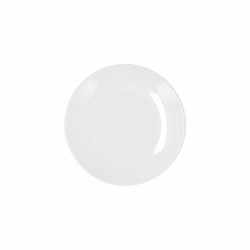 Piatto Bidasoa Glacial Coupe Ceramica Bianco (16,5 cm) (Pack 12x)