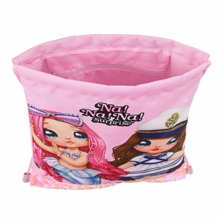 Zaino a Sacca per Bambini Na!Na!Na! Surprise Sparkles Rosa 26 x 34 x 1 cm