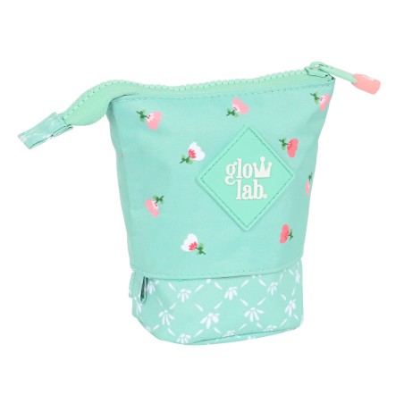 Astuccio Portapenne Glow Lab Pepa Verde (8 x 19 x 6 cm)
